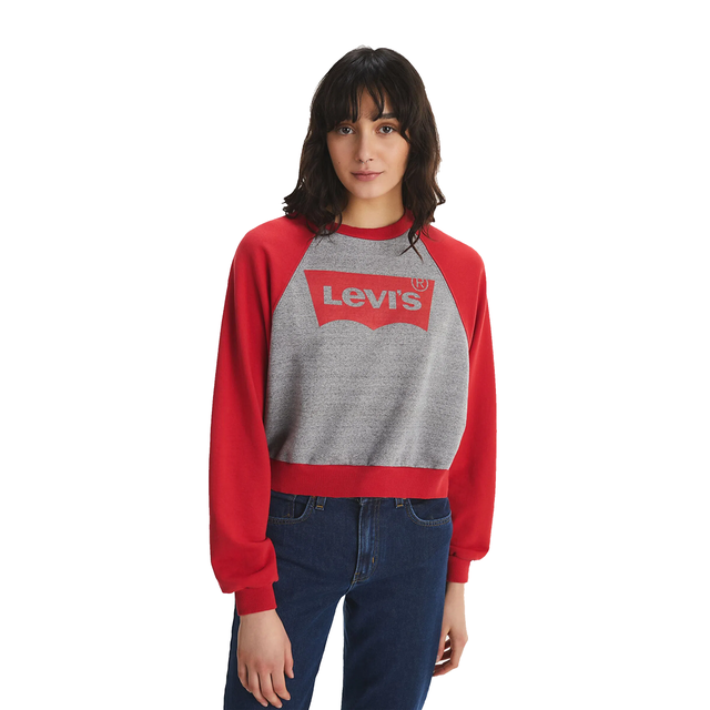 Buzo Levi s Vintage Ranglan Crew Mujer