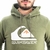 Buzo Quiksilver Canguro Big Logo Hombre