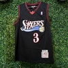 CAMISETA SIXERS 3 (NEGRA / ROJO ) REPLIC. EXTACTA