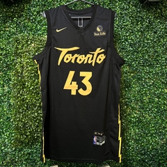 CAMISETA TORONTO 43 ( NEGRA CON DORADO ) REPLIC. EXACTA