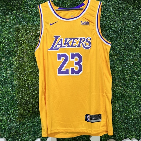 Camiseta de los lakers negra y dorada new arrivals