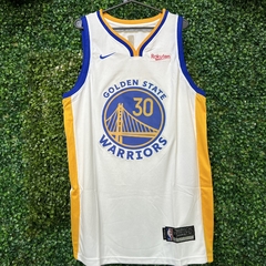 CAMISETA GOLDEN STATE WARRIORS ( BLANCA C/AZUL) - REPLIC. EXACTA