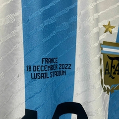 Camiseta Seleccion Argentina Final vs Francia 2022 en internet
