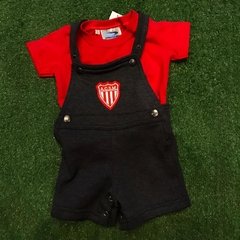 KIT JARDINERO CON REMERA DE ALGODÓN BEBÉ - ACSM