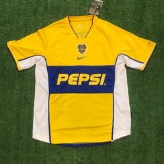 CAMISETA BOCA 2002 - REED. - SUPLENTE