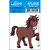 Aplique MDF e Papel APM8-0039 Cavalo Litoarte