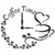 Stencil 20x20cm TK0019 Relógio Coffee Time Toke de Arte - comprar online
