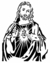 Stencil 20x25cm TK0072 Religioso Jesus Cristo Toke de Arte - comprar online