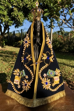 Réplica de Nossa Senhora Aparecida - Resina 38 cm - loja online