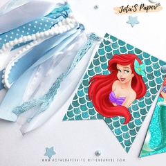 Kit Imprimible Sirenita Bebé Ariel Disney