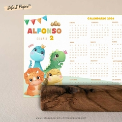 Calendario Mini 2025 BABY DINOS - comprar online