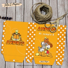 Kit Imprimible GARFIELD - Jotas Paper Kits