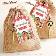 Kit Imprimible GRANJA ACUARELA - comprar online