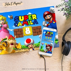 Kit Imprimible SUPER MARIO BROS