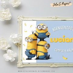 Kit Imprimible MINIONS MOD2