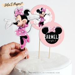 Kit Imprimible MINNIE ROSA MOD2 - tienda online