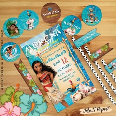 Kit Imprimible MOANA - comprar online