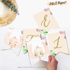 Kit Imprimible SPA PARTY - Jotas Paper Kits