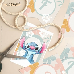 Kit Imprimible STITCH ACUARELA