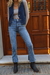 Chaleco Denim azul Tachas Saltan Pepa Jeans en internet