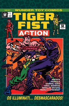 WUNDER TOY COMICS 1: TIGER FIST ACTION