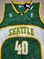 Camiseta NBA Seatle Sonics #40 Kemp SKU W417 - CHICAGO FROGS