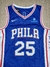 Imagen de Camiseta NBA Philadelphia 76ers #25 Simmons SKU W411