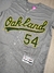 Camiseta MLB Oakland #54 Gray SKU U408 - comprar online