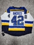 Camiseta NHL St. Louis Blues #42 Backes SKU K209 - tienda online