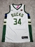 Camiseta NBA Milwaukee Bucks #34 SKU W416