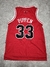 Camiseta NBA Chicago Bulls Pippen #33 SKU W01 - comprar online