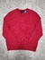 Sweater rojo Daniel Bishop talle L SKU Z15