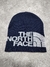 Gorro Beanie The North Face Azul logo gris SKU V45