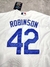 Casaca MLB Los Ángeles Dodgers #42 Robinson SKU U516 + - CHICAGO FROGS