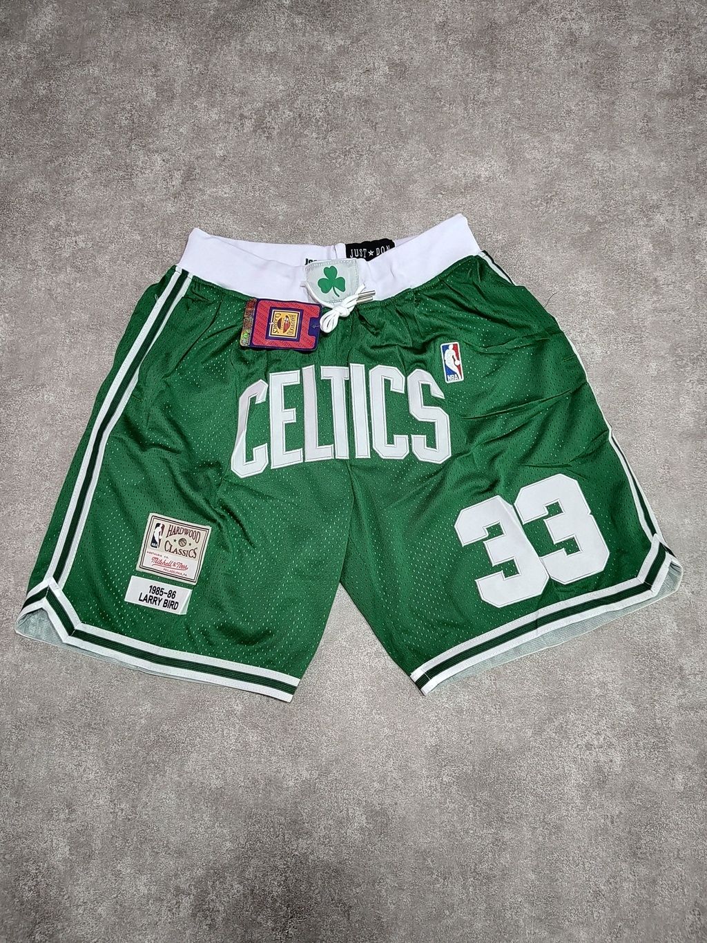Short NBA Just Don Boston Celtics 33 Bird SKU X112