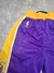 Short NBA Basketball Los Ángeles Lakers violeta/amarillo SKU X09+ en internet