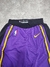 Short NBA Basketball Los Ángeles Lakers violeta/negro SKU X03+ - CHICAGO FROGS