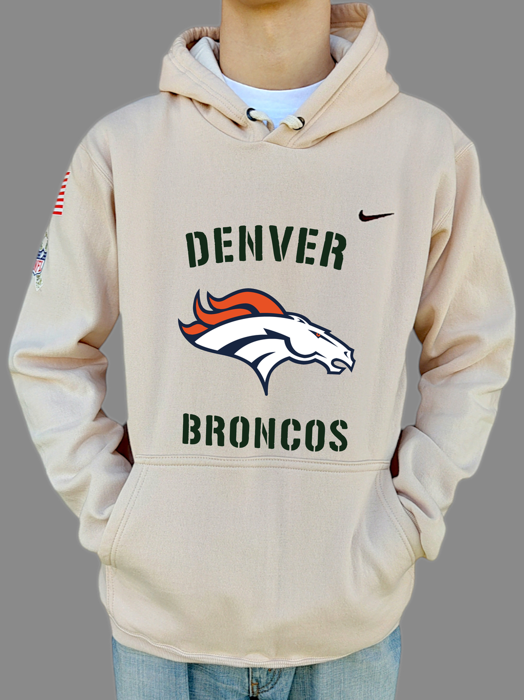 Buzo Hoodie Nike NFL Salute to Service Denver Broncos SKUSTS10
