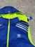 Chaleco Adidas Reversible azul y fluo puffer SKU J260 - tienda online