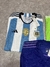 Argentina Campeon del mundo Kit premium 3 camisetas + Medalla - CHICAGO FROGS