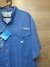 Camisa Columbia PFG Azul Talle L F381 - - CHICAGO FROGS