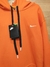 Buzo Hoodie Nike Naranja Classic swoosh H462 - - tienda online