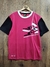 Remera Basketball estampada zapatillas fucsia SKU L21