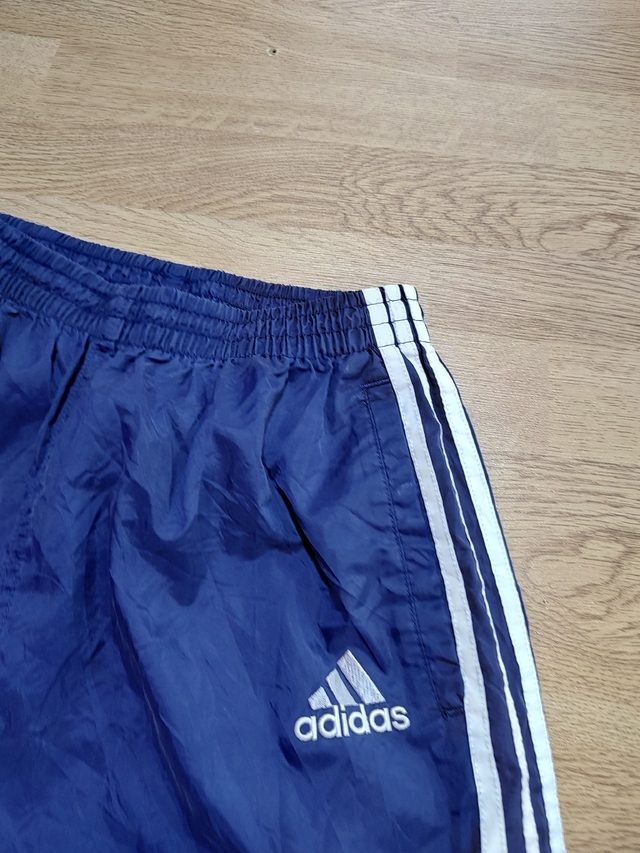 Pantalon Rompeviento Adidas azul talle XL P72 -