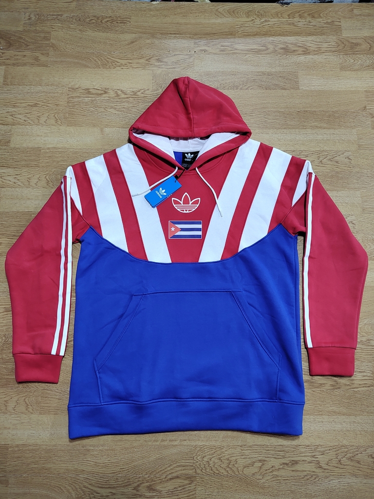 Buzo Hoodie Adidas Cuba vintage H100 - - CHICAGO.FROGS