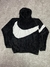 Buzo Hoodie Nike Big Swoosh Oversize Black H700