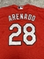 Casaca MLB St Louis Cardinals #28 Arenado SKU U504 + - CHICAGO FROGS