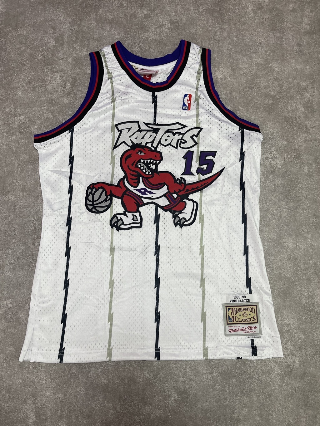 Camiseta NBA Toronto Raptors 15 Carter SKU W308