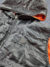 Chaleco reversible con capucha naranja y azul talle L SKU J66 - tienda online