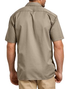 Camisa Dickies Short Sleeve Work Shirt, Khaki - comprar online